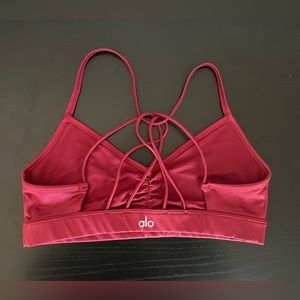 Red Alo sports bra